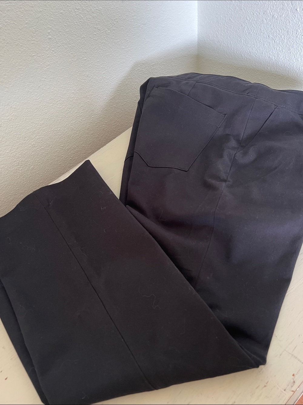 Spanx on the go collection kick flare pull on pants size L